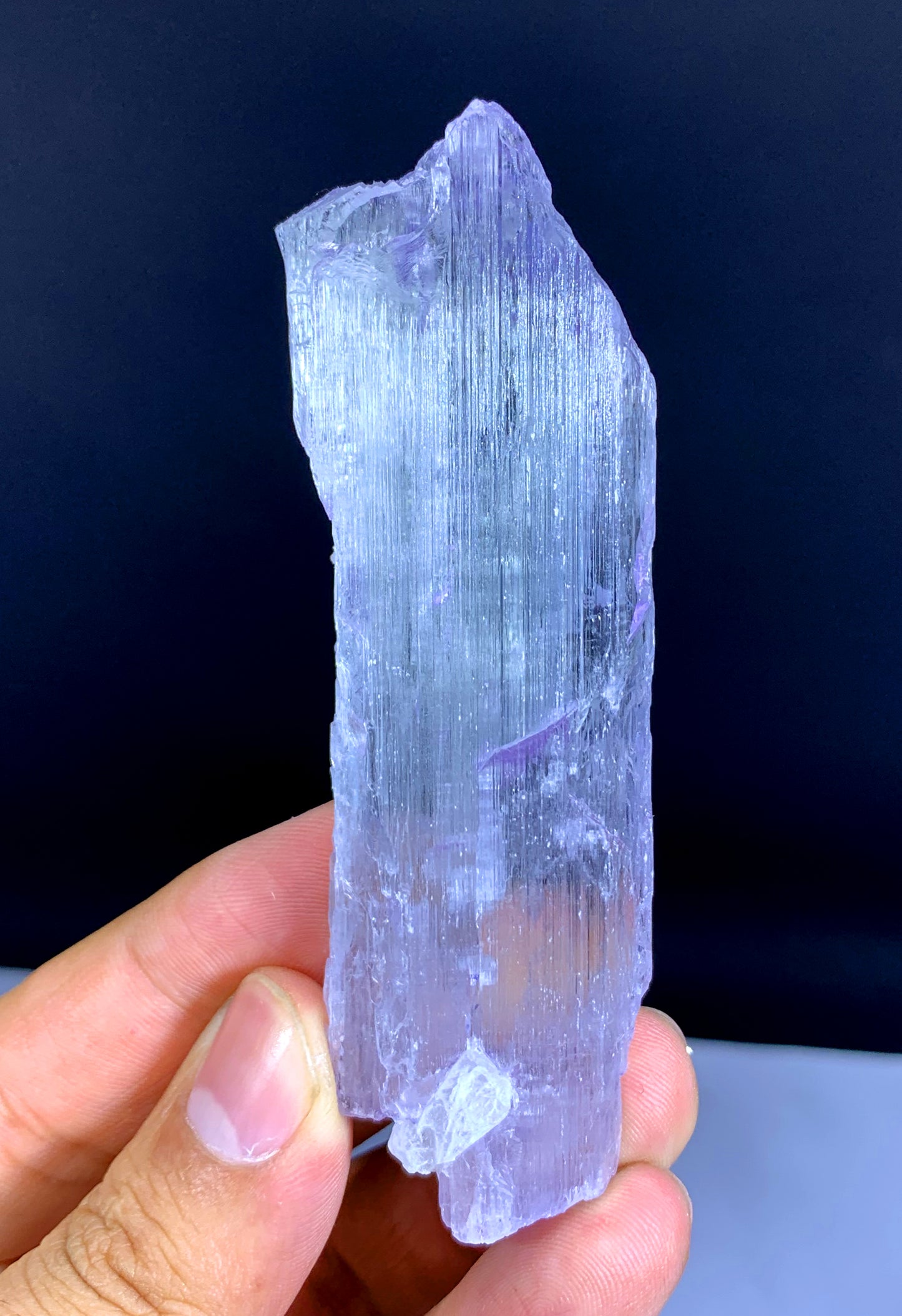 Purple Pink Kunzite Crystal from Afghanistan - 80 gram