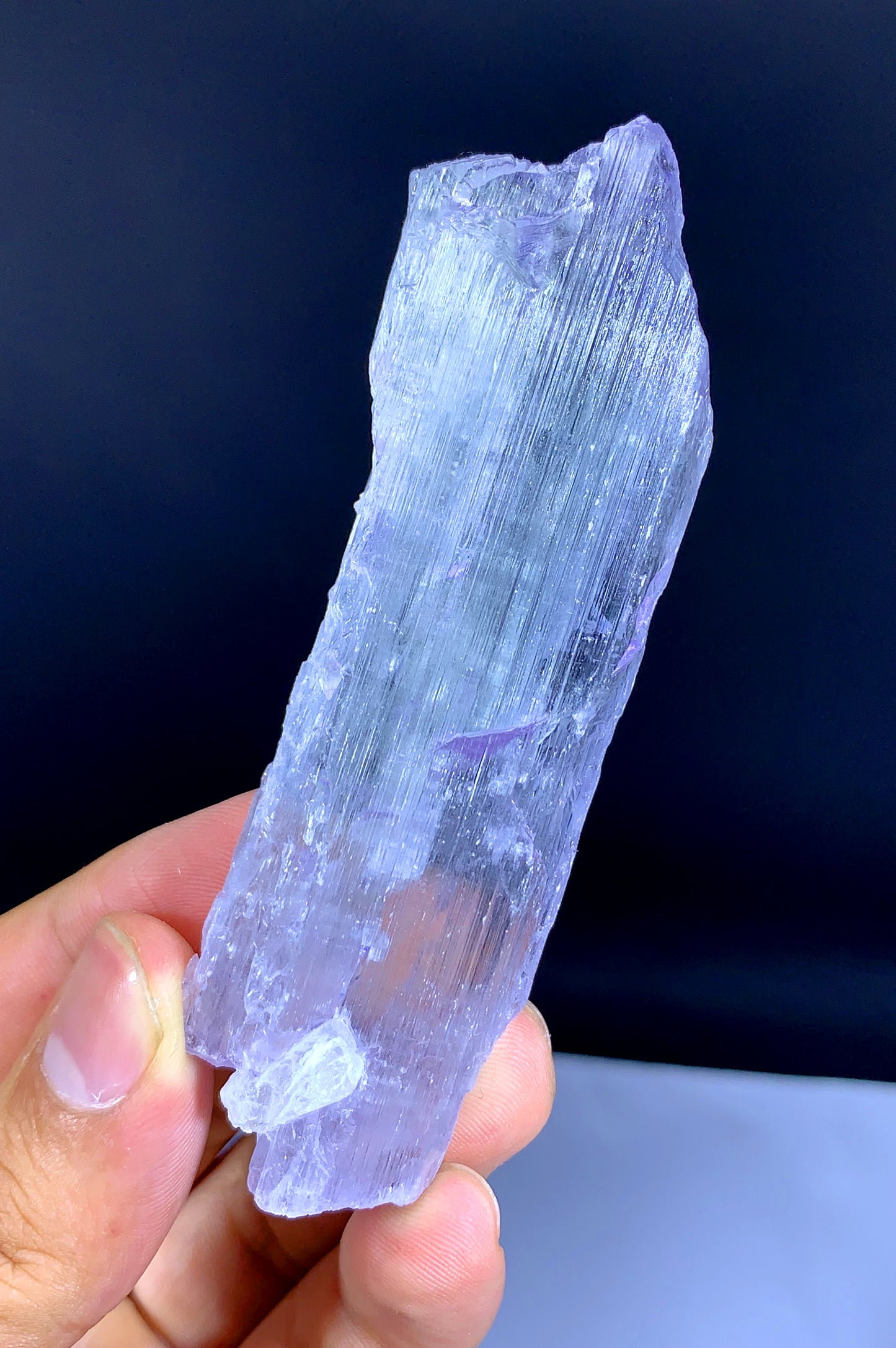 Purple Pink Kunzite Crystal from Afghanistan - 80 gram