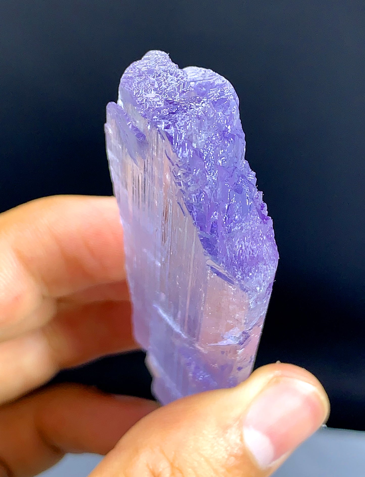Purple Pink Kunzite Crystal from Afghanistan - 80 gram