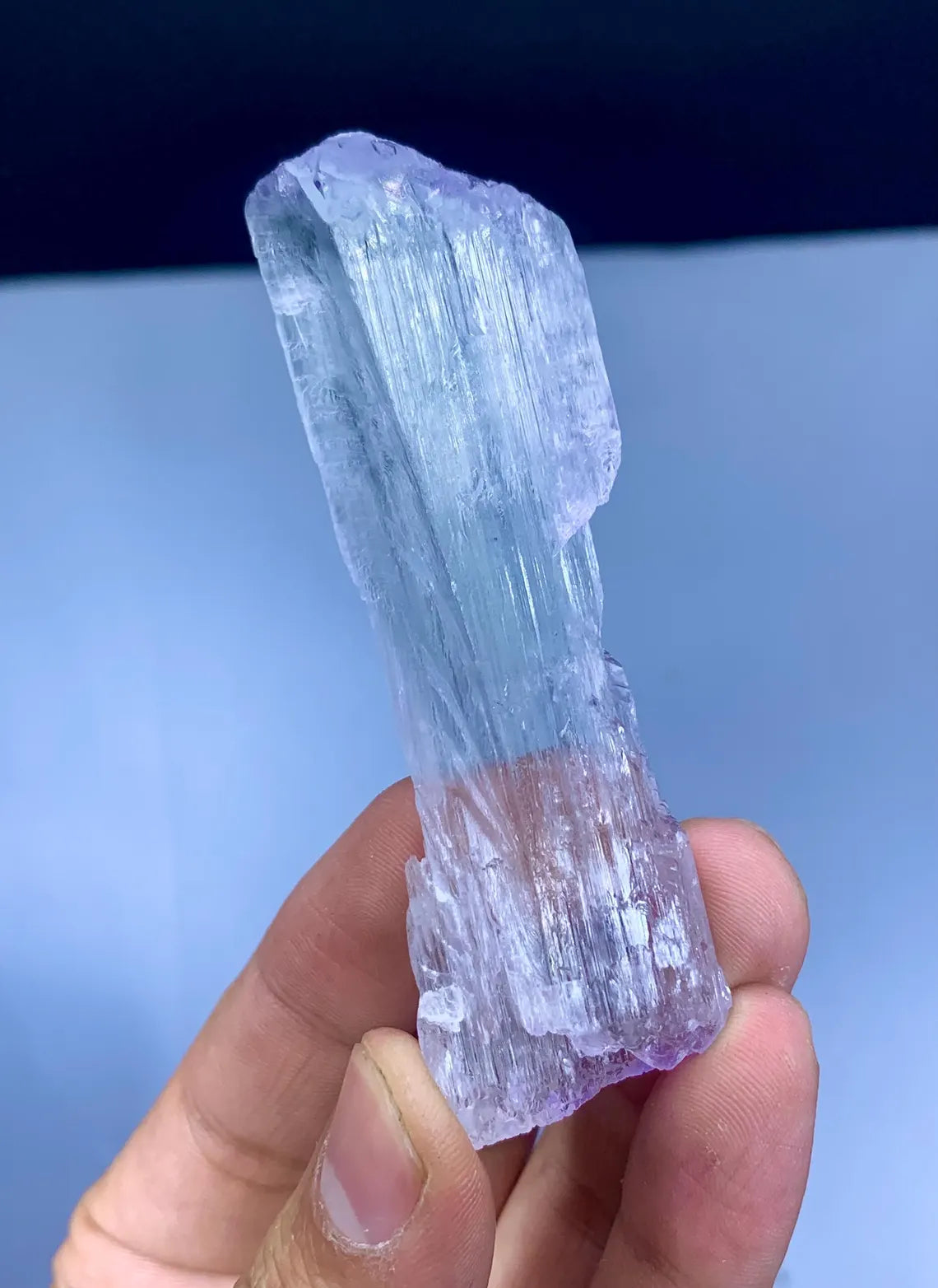 Natural Pink Kunzite Crystal from Nuristan Afghanistan - 44 gram