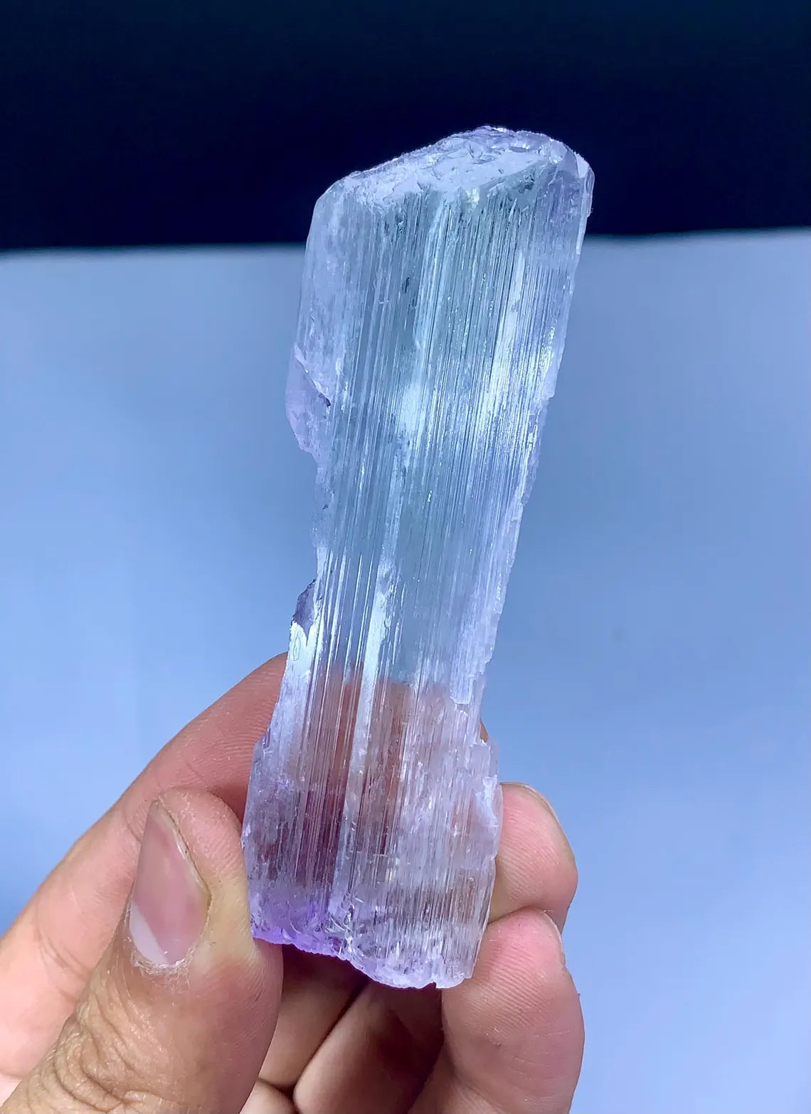 Natural Pink Kunzite Crystal from Nuristan Afghanistan - 44 gram