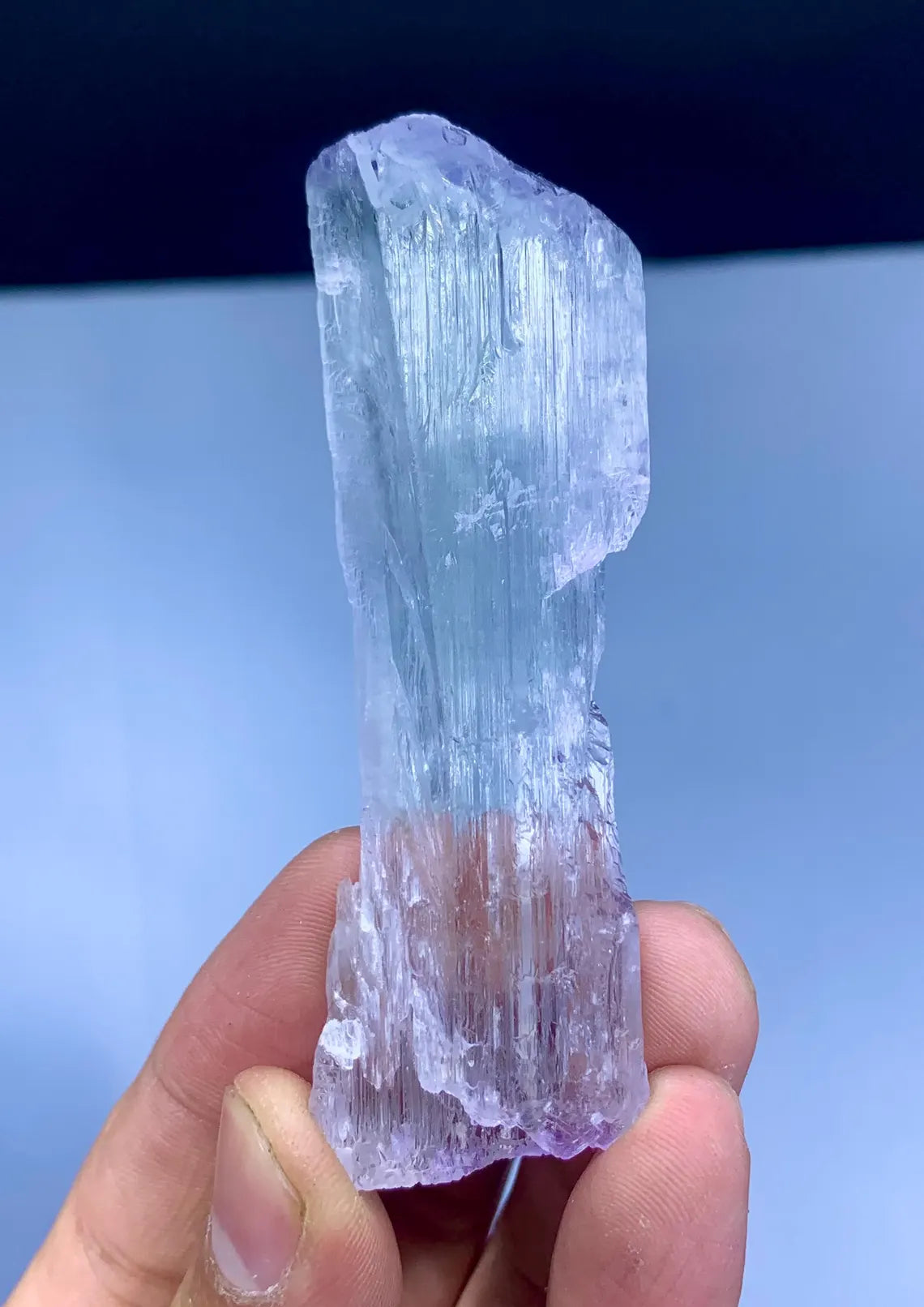 Natural Pink Kunzite Crystal from Nuristan Afghanistan - 44 gram
