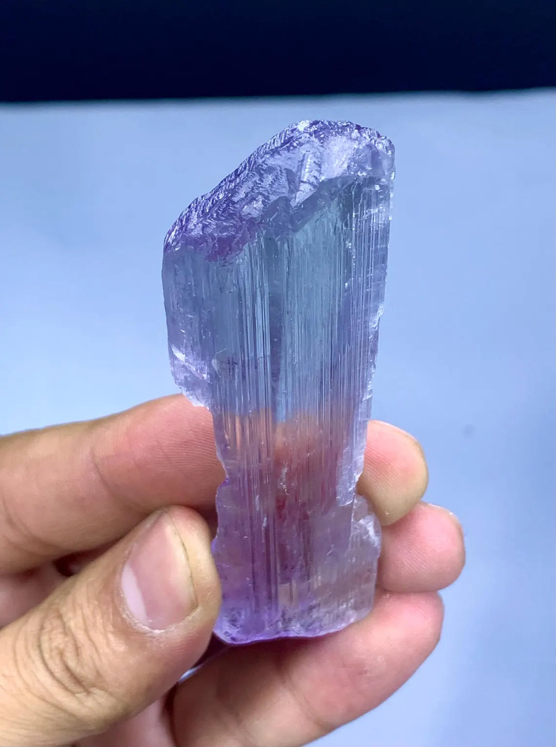 Natural Pink Kunzite Crystal from Nuristan Afghanistan - 44 gram