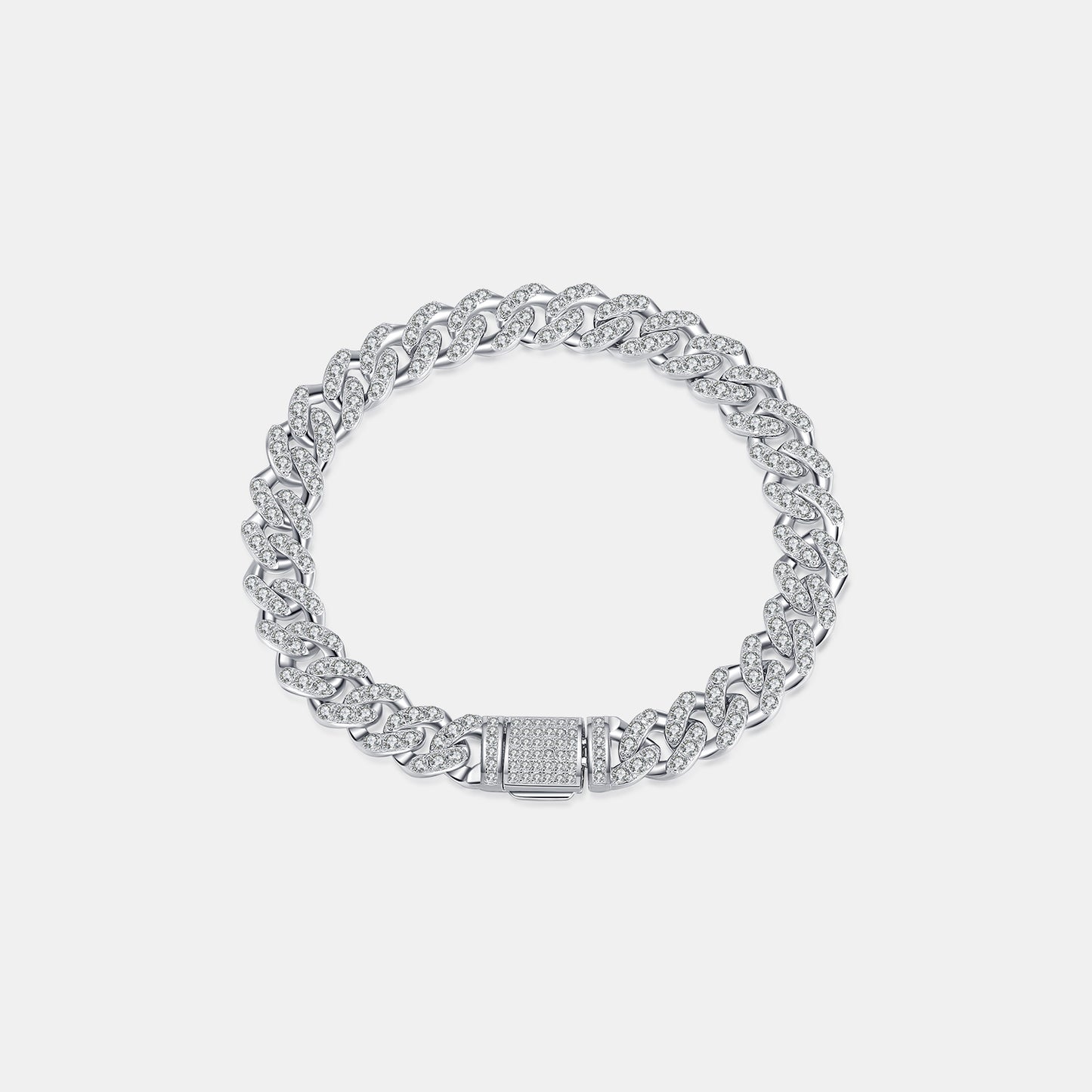 Moissanite 925 Sterling Silver Bracelet