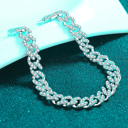 Moissanite 925 Sterling Silver Bracelet