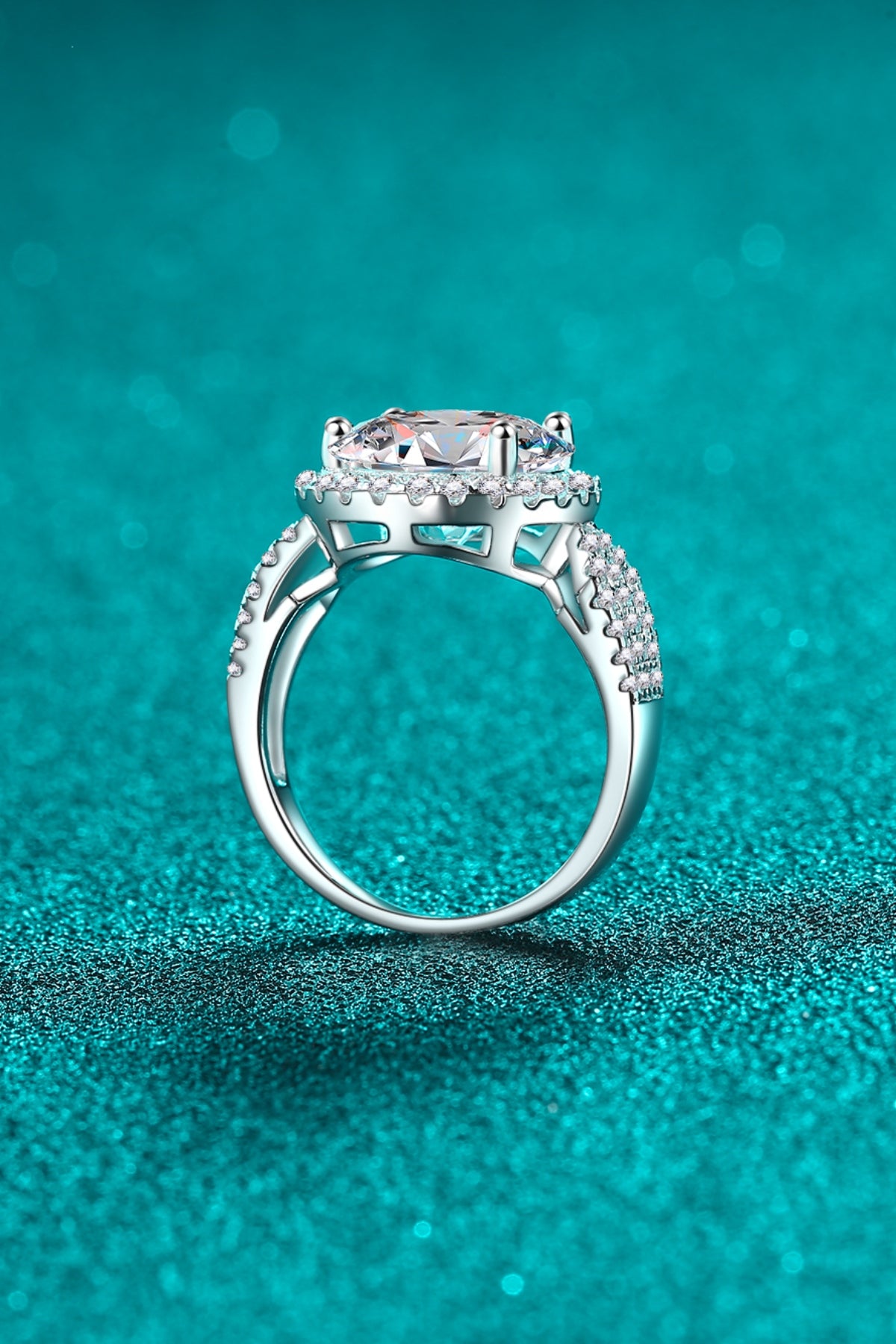 Moissanite 925 Sterling Silver Ring