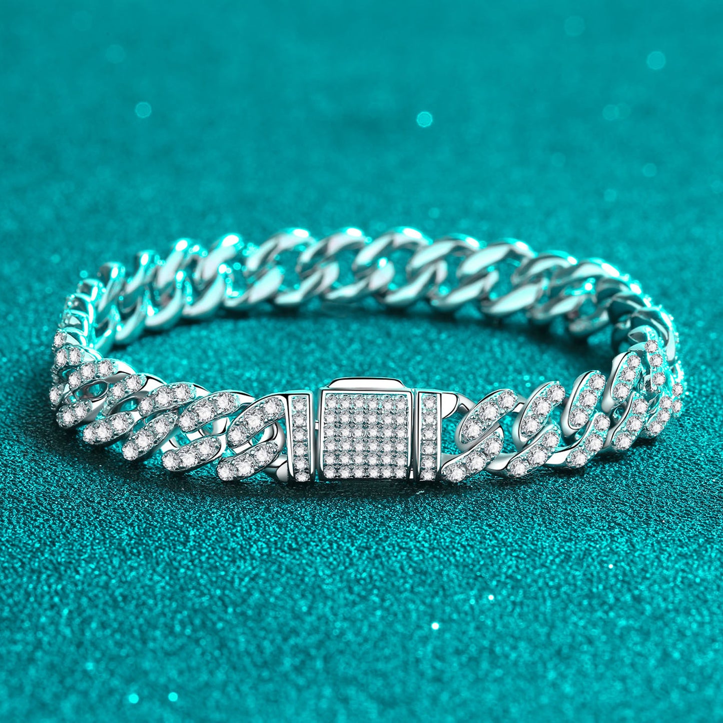 Moissanite 925 Sterling Silver Bracelet