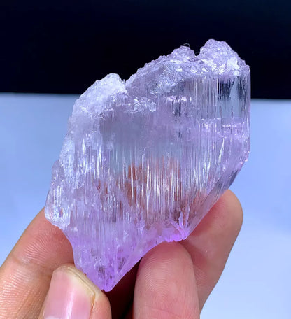 Natural Pink Color Fluorescent Kunzite Afghanistan