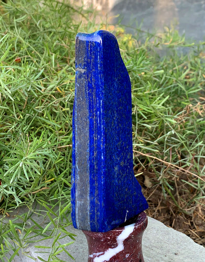 Grade Royal Blue Lapis Lazuli Polished Freeform, Home Decore, Lapis Tumble, Afghan Lapis Stone - 229 gram