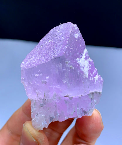 Natural Fluorescent Pink Kunzite Crystal from Afghanistan - 53 grams