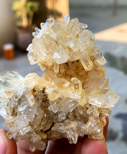 Natural Lemurian Quartz Cluster from Pakistan - 112 grams