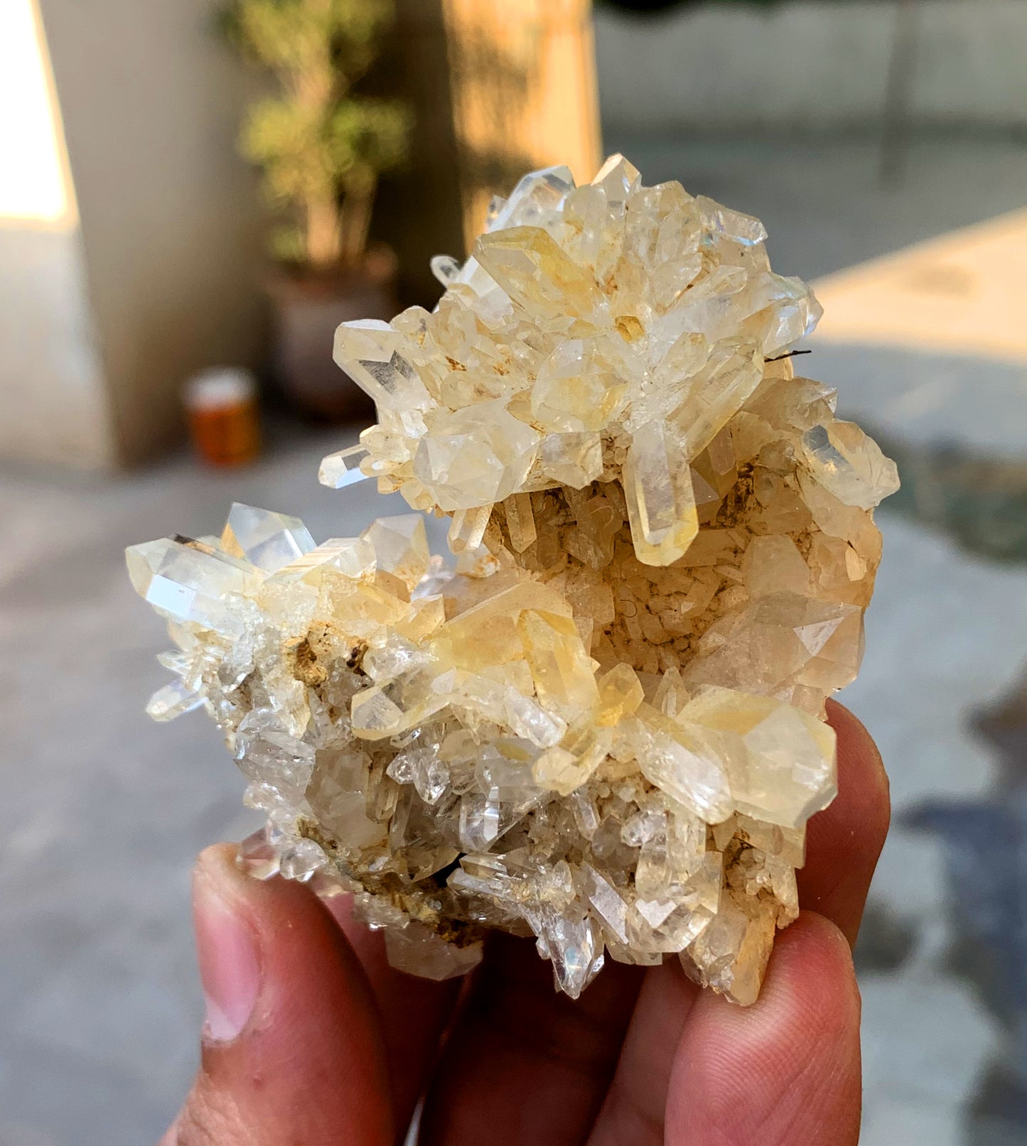 Natural Lemurian Quartz Cluster from Pakistan - 112 grams