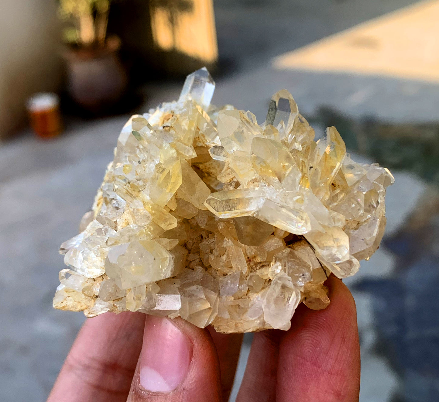 Natural Lemurian Quartz Cluster from Pakistan - 112 grams