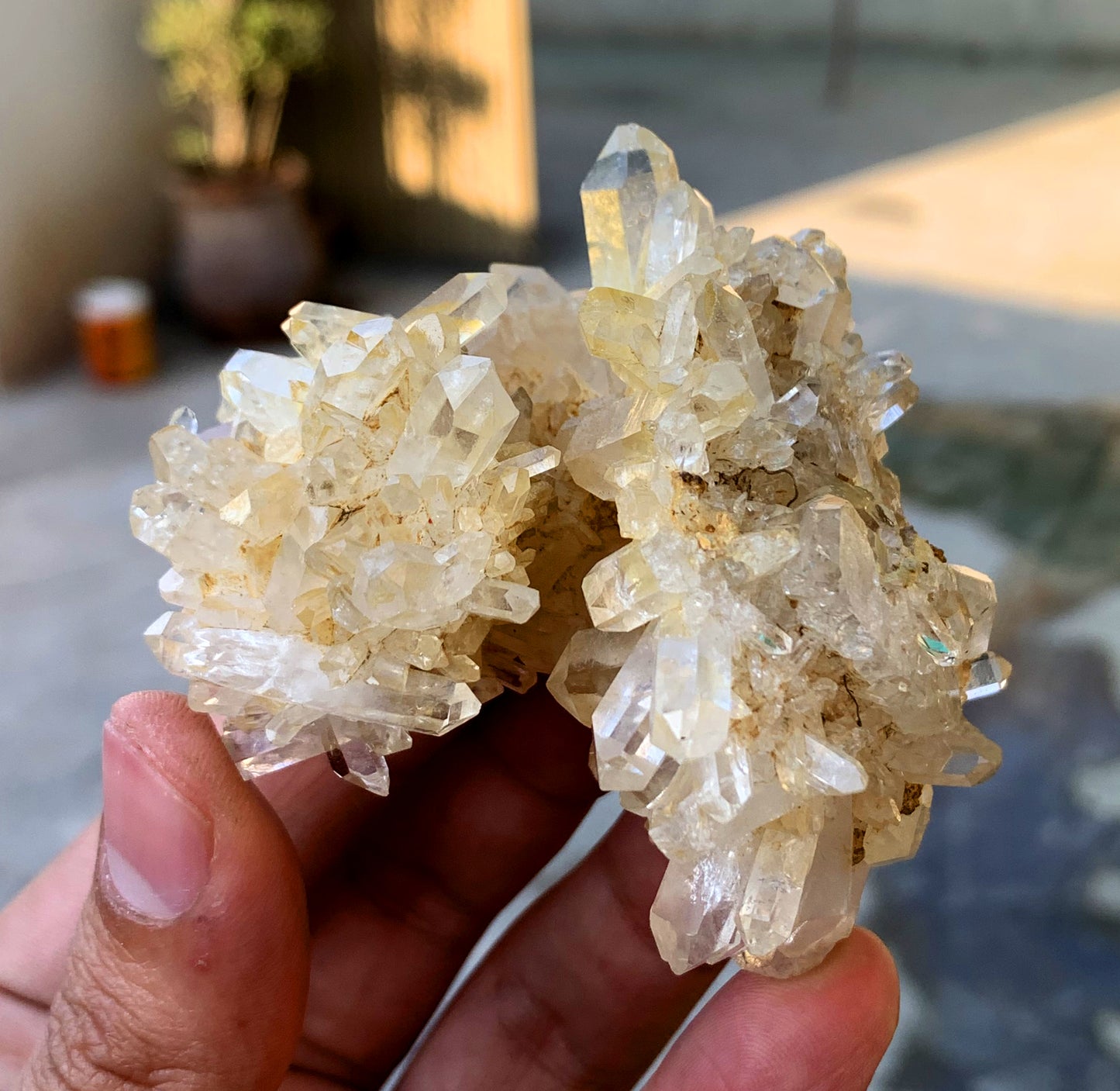 Natural Lemurian Quartz Cluster from Pakistan - 112 grams