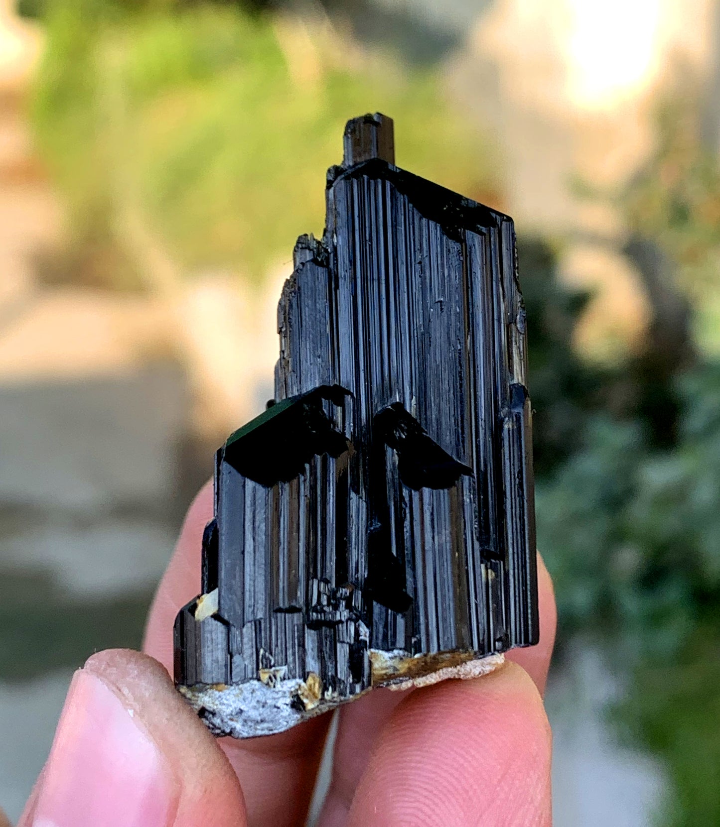 Natural Terminated Epidote Cluster from Pakistan - 28 grams