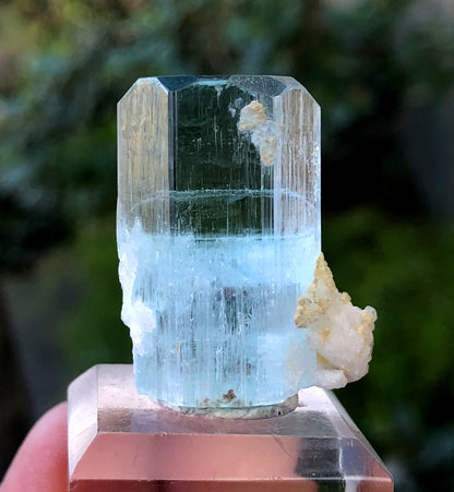 Terminated And Transparent Sky Blue Aquamarine From Pakistan - 15 Gram