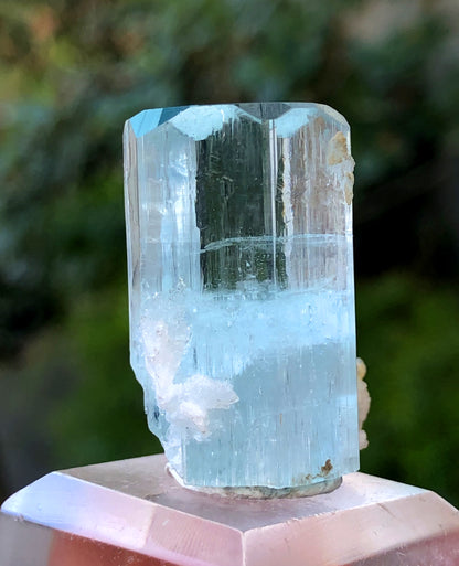 Terminated And Transparent Sky Blue Aquamarine From Pakistan - 15 Gram