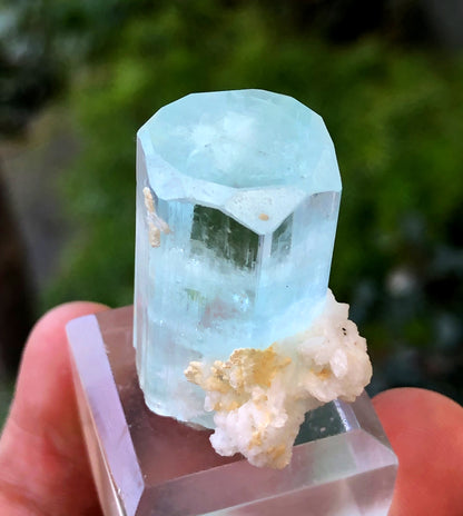 Terminated And Transparent Sky Blue Aquamarine From Pakistan - 15 Gram