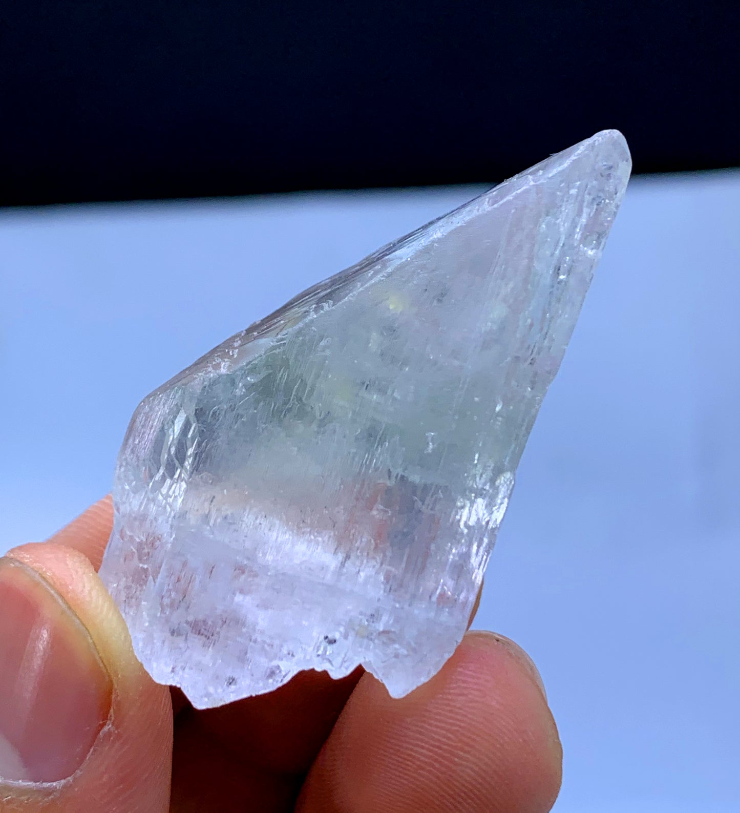 Natural Pink Kunzite Crystal from Nuristan Afghanistan - 21 grams