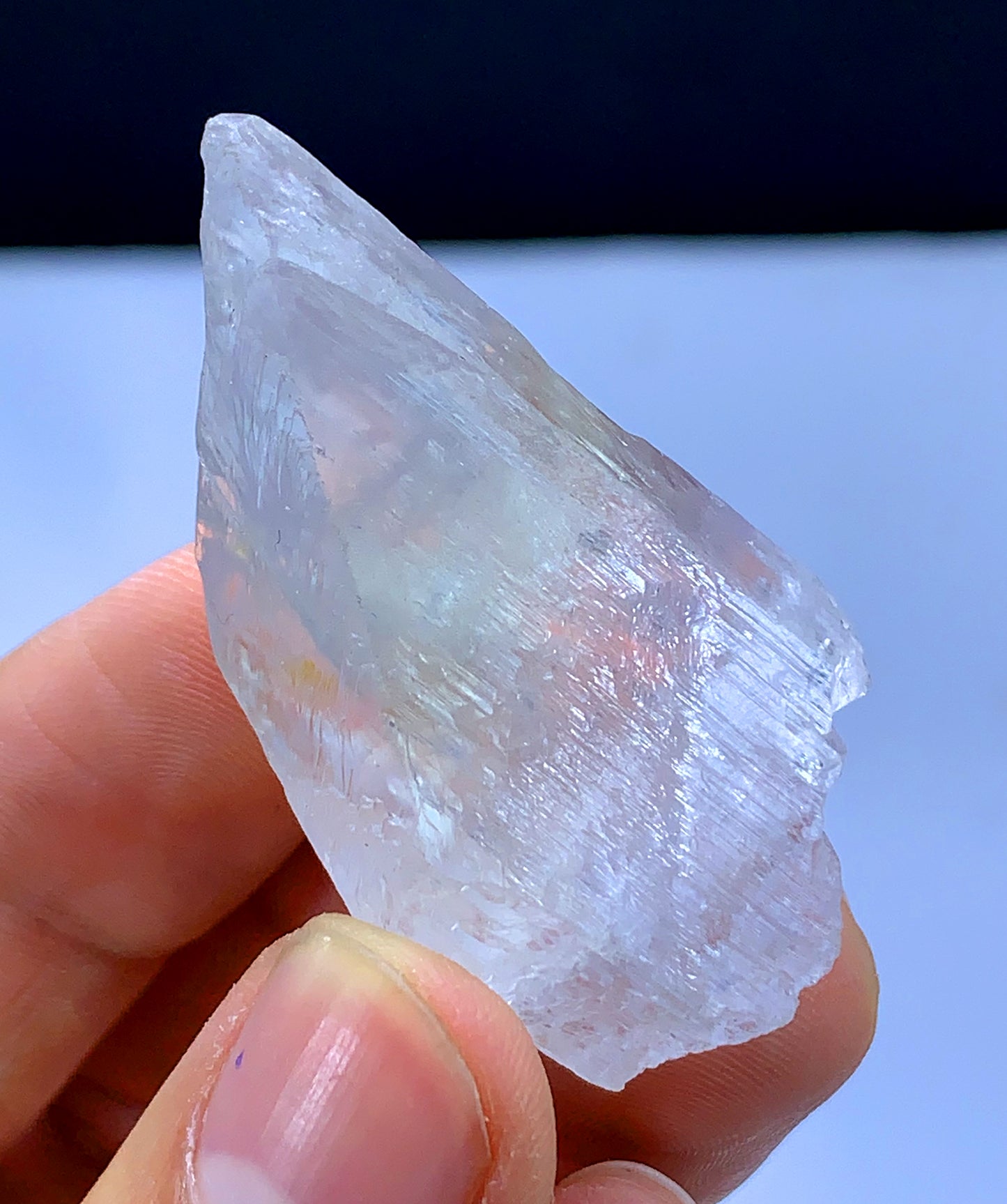 Natural Pink Kunzite Crystal from Nuristan Afghanistan - 21 grams