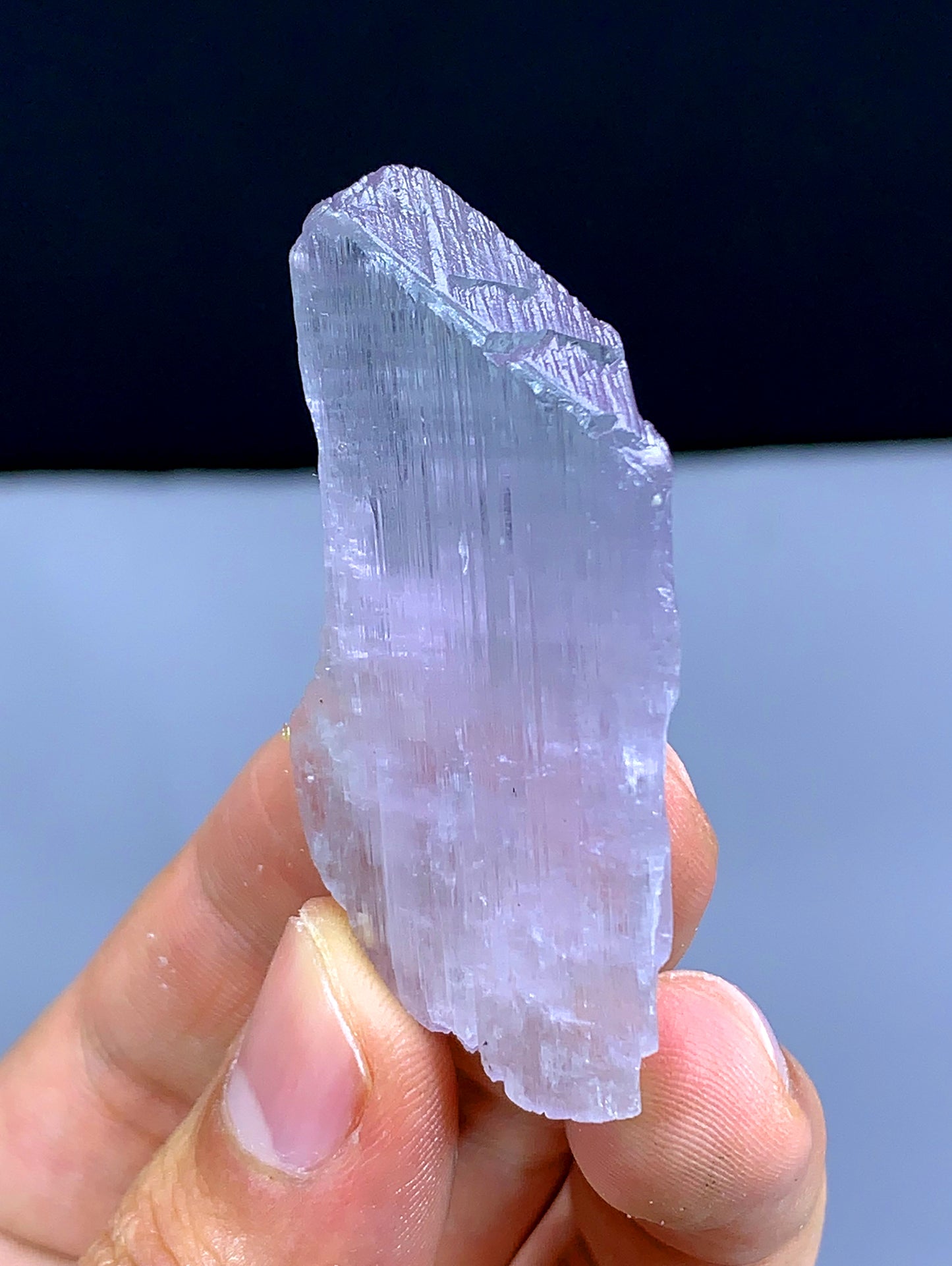 Natural Pink Kunzite Crystal from Afghanistan