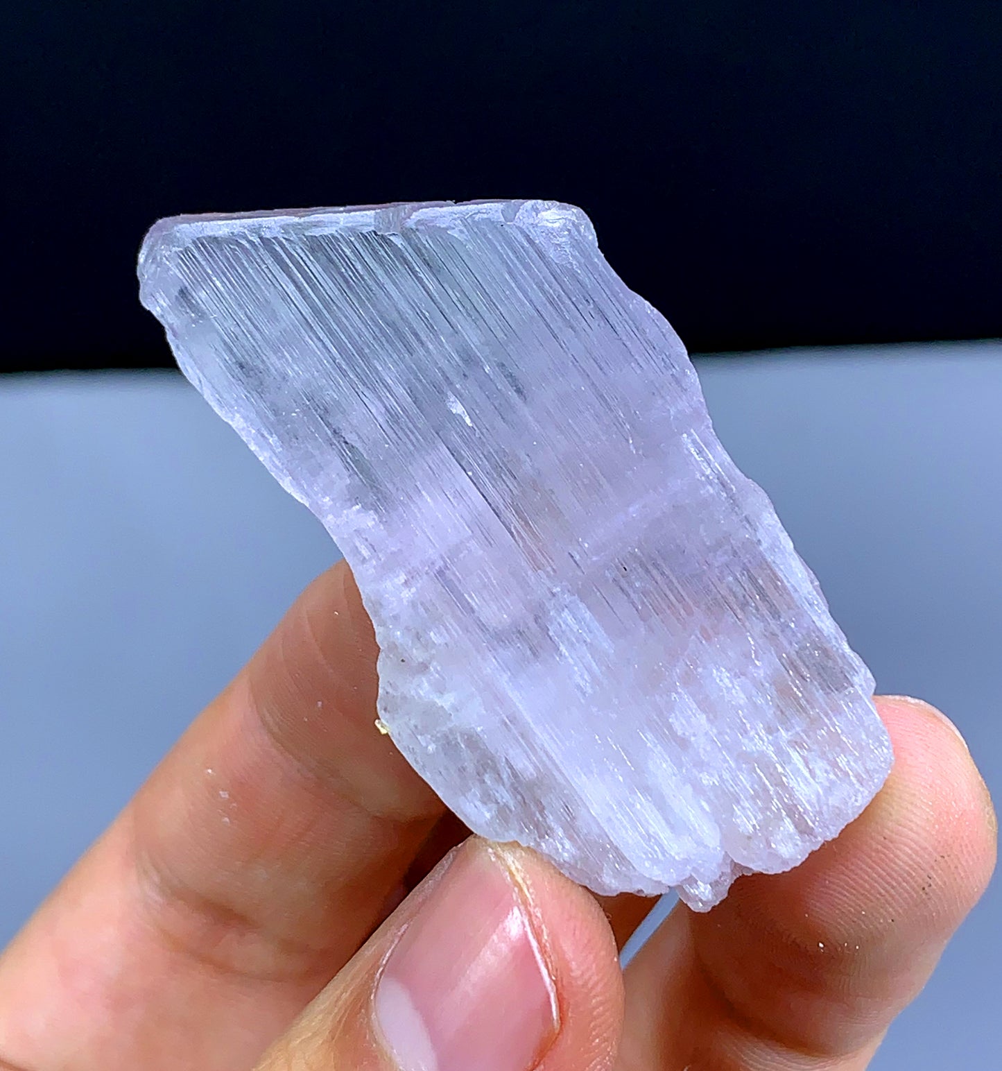 Natural Pink Kunzite Crystal from Afghanistan