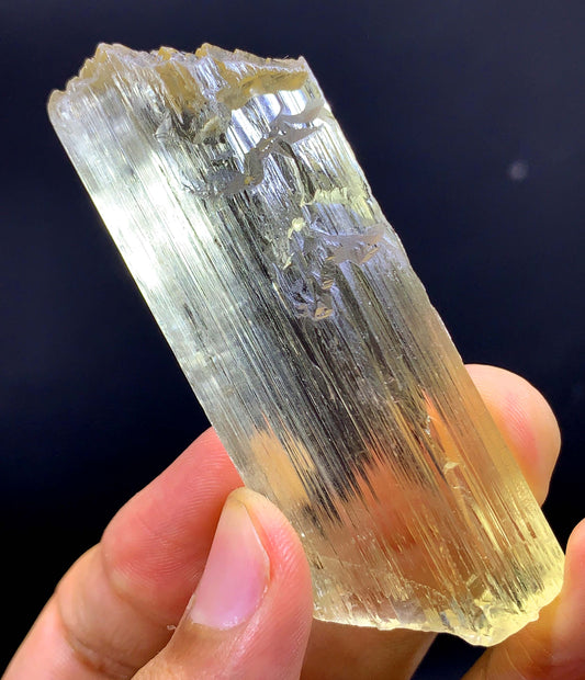 Double Terminated Triphane Kunzite Crystal From Afghanistan - 54 Gram