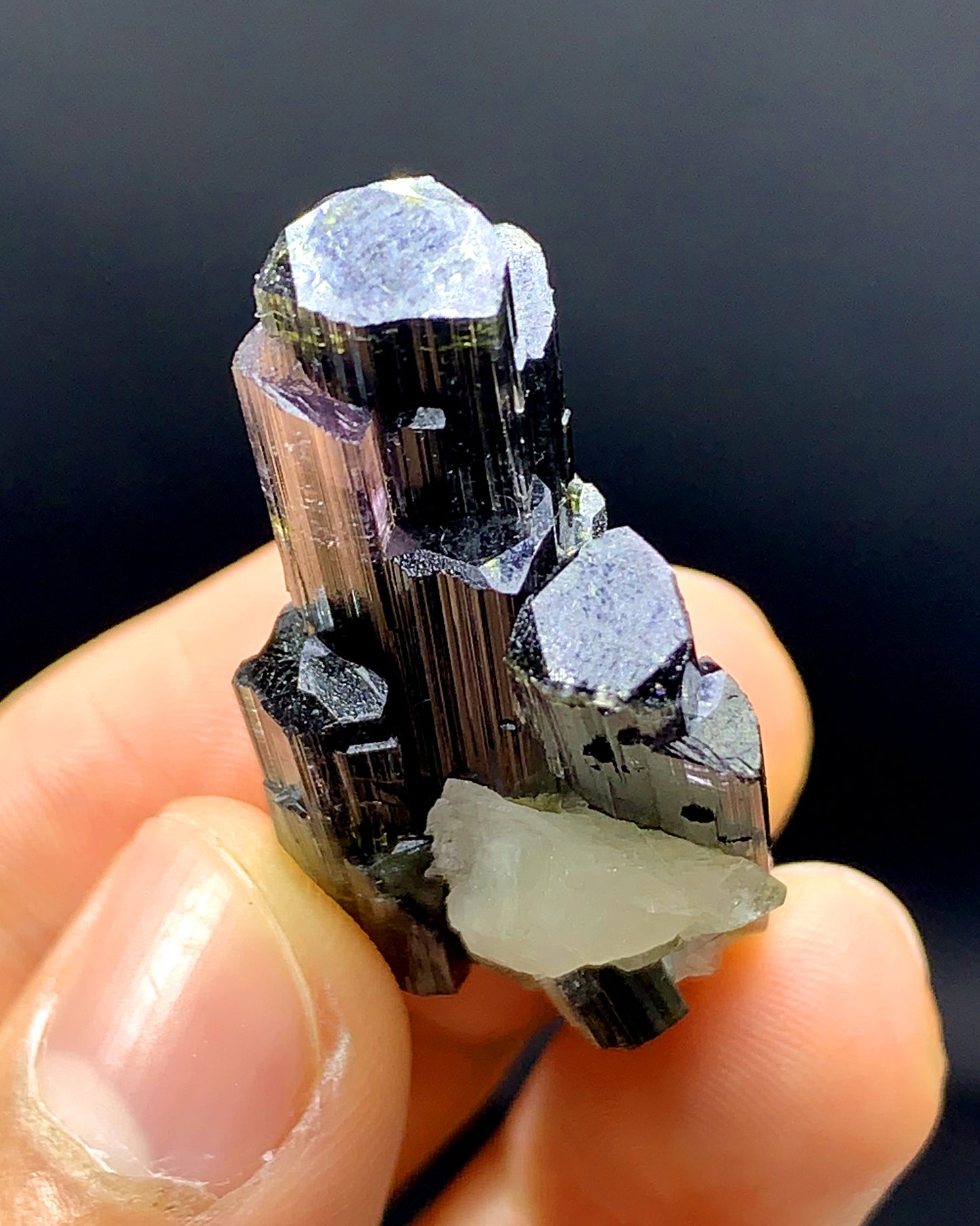 Stunning Multicolor Tourmaline Crystal from Pakistan - 16 gram