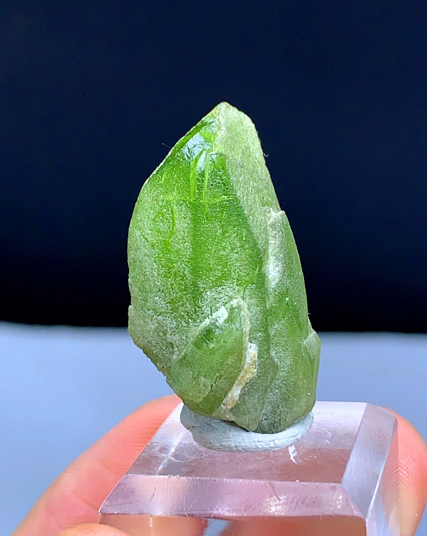 Lush Green Peridot Crystal from Pakistan - 16 gram