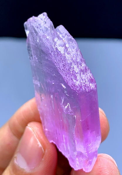 Natural Fluorescent Pink Color Kunzite Crystal from Afghanistan - 23 grams