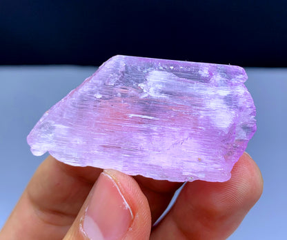 Natural Fluorescent Pink Color Kunzite Crystal from Afghanistan - 23 grams