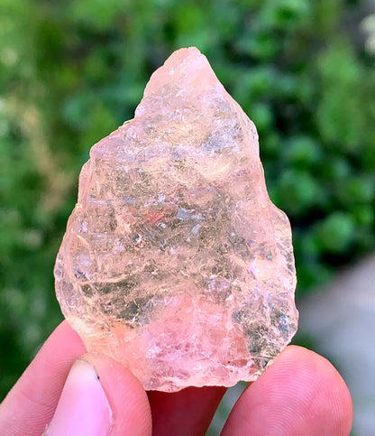 Etched Morganite Crystal From Afghanistan - 20 Gram