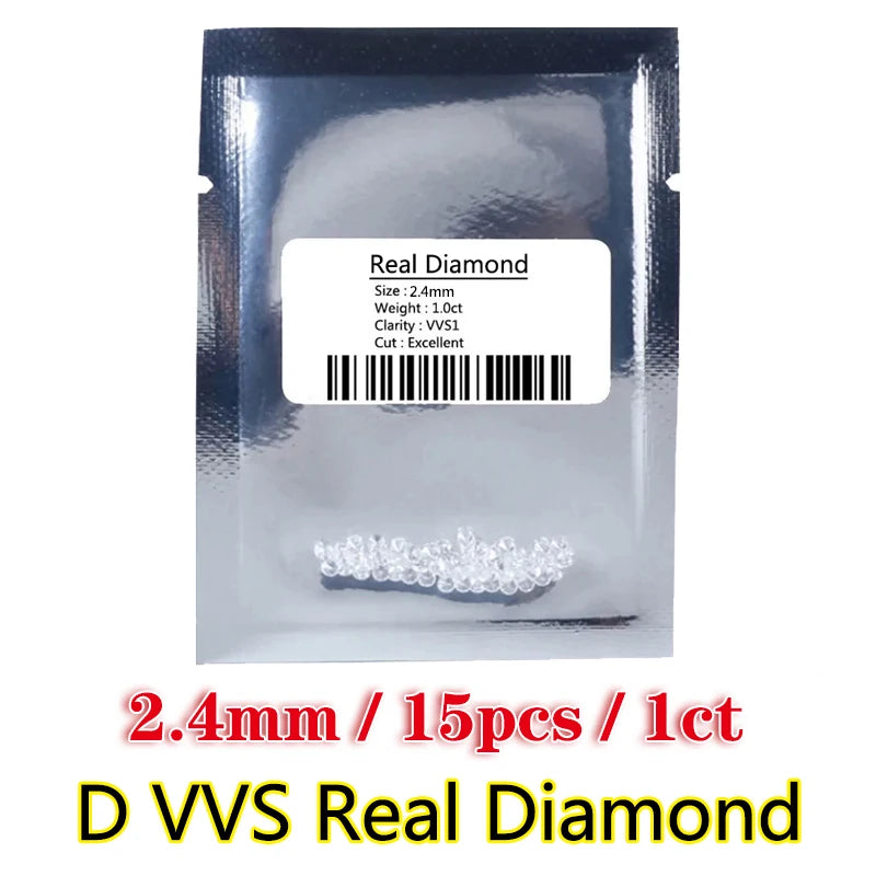 100% Real Diamond D Color Super White Round 3 Excellent Cut Loose Lab Diamond