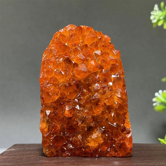 Brazil's High-Quality Citrine  Cave Mineral Specimen Therapy Spiritual Meditation