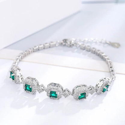 New Arrival Luxury Stackable Statement Bangle Cubic Zircon Crystal