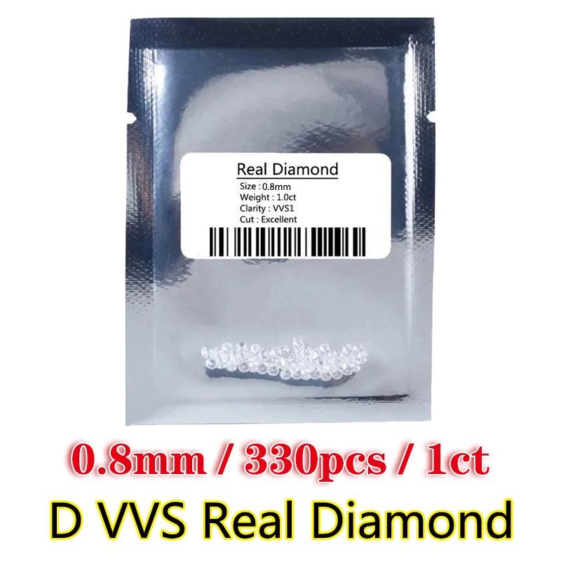 100% Real Diamond D Color Super White Round 3 Excellent Cut Loose Lab Diamond