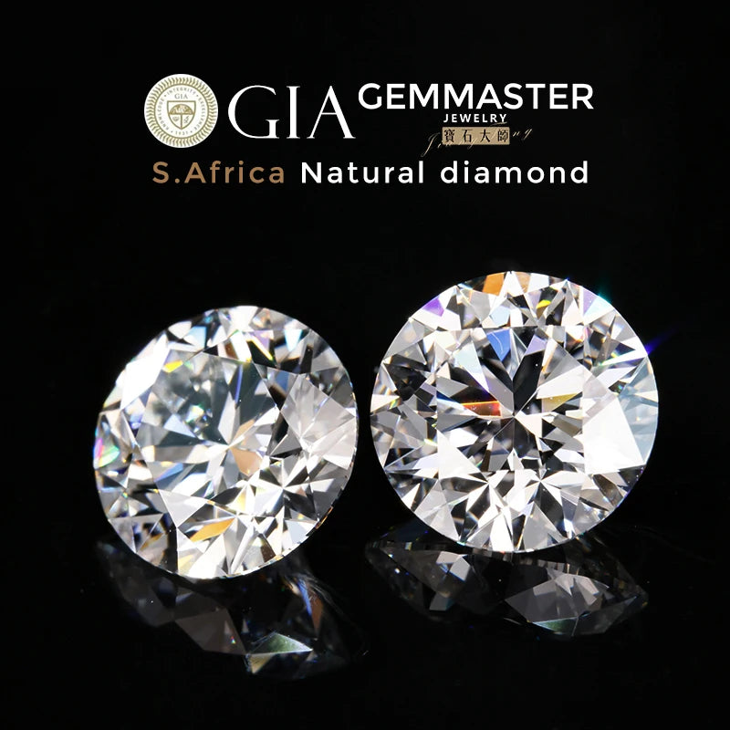 Loose Natural Diamond GIA certificate Round Oval Pear South Africa Diamond