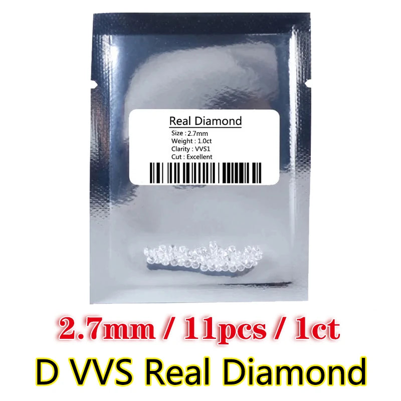 100% Real Diamond D Color Super White Round 3 Excellent Cut Loose Lab Diamond