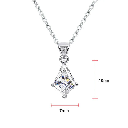 Moissanite Diamond Necklace with Certificates Original Necklaces for Women