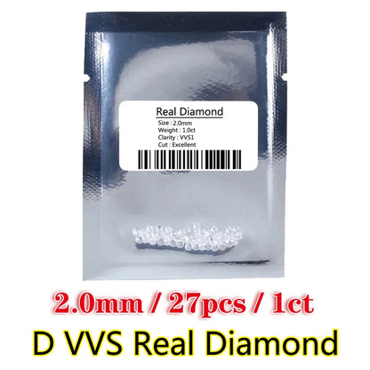 100% Real Diamond D Color Super White Round 3 Excellent Cut Loose Lab Diamond