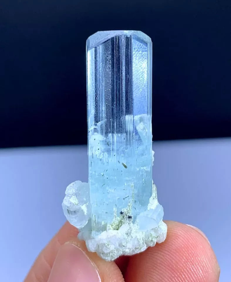 Transparent Sky Blue Aquamarine Crystal