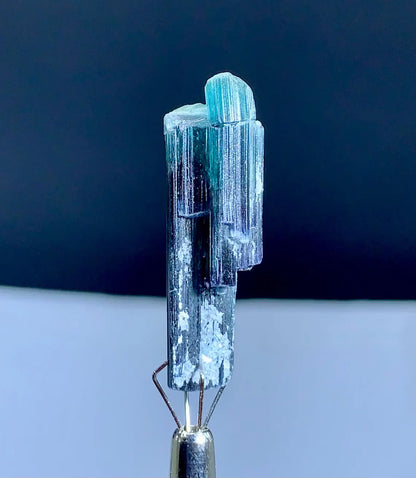 Natural Bicolor Tourmaline Crystal from Afghanistan - 17.95 carat