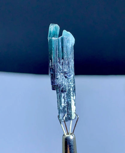 Natural Bicolor Tourmaline Crystal from Afghanistan - 17.95 carat