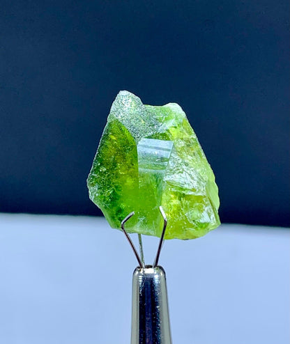 Green Titanite Sphene Crystal - 21.50 carat