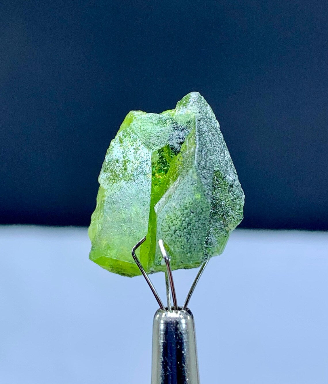 Green Titanite Sphene Crystal - 21.50 carat