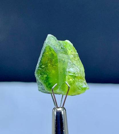 Green Titanite Sphene Crystal - 21.50 carat