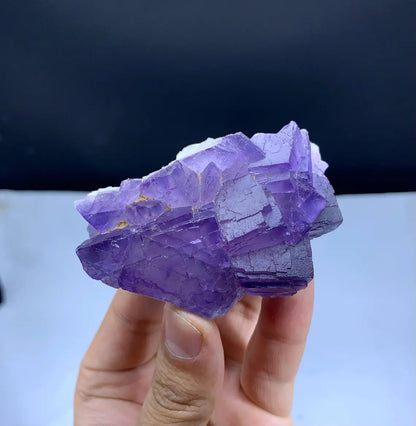 Natural Purple Phantom Fluorite from Pakistan - 125 grams