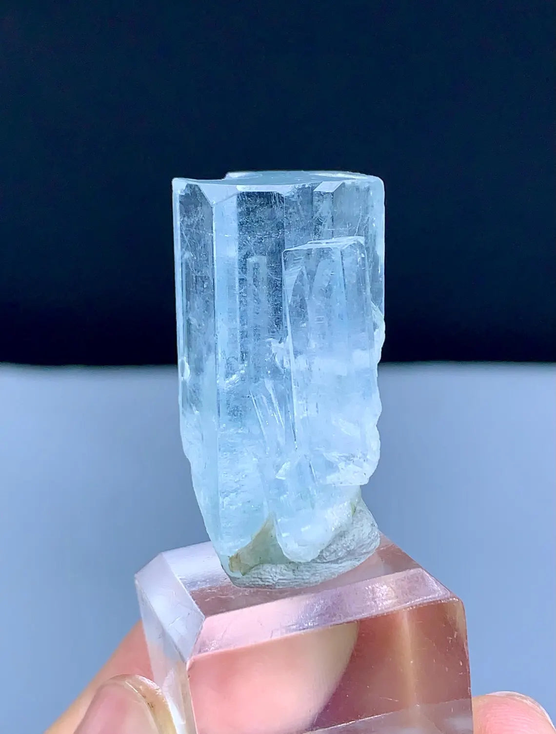 Natural Sky Blue Aquamarine Crystal from Pakistan - 21 gram