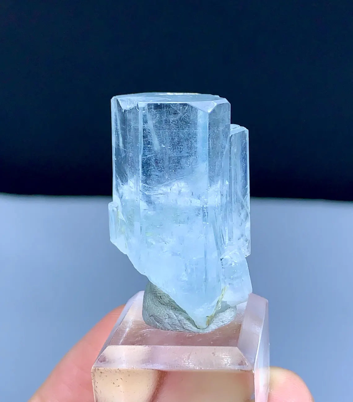 Natural Sky Blue Aquamarine Crystal from Pakistan - 21 gram