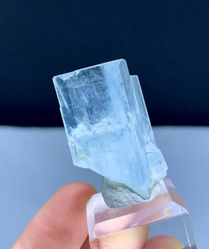 Natural Sky Blue Aquamarine Crystal from Pakistan - 21 gram